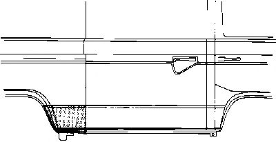 VAN WEZEL 5870141 -  Боковина